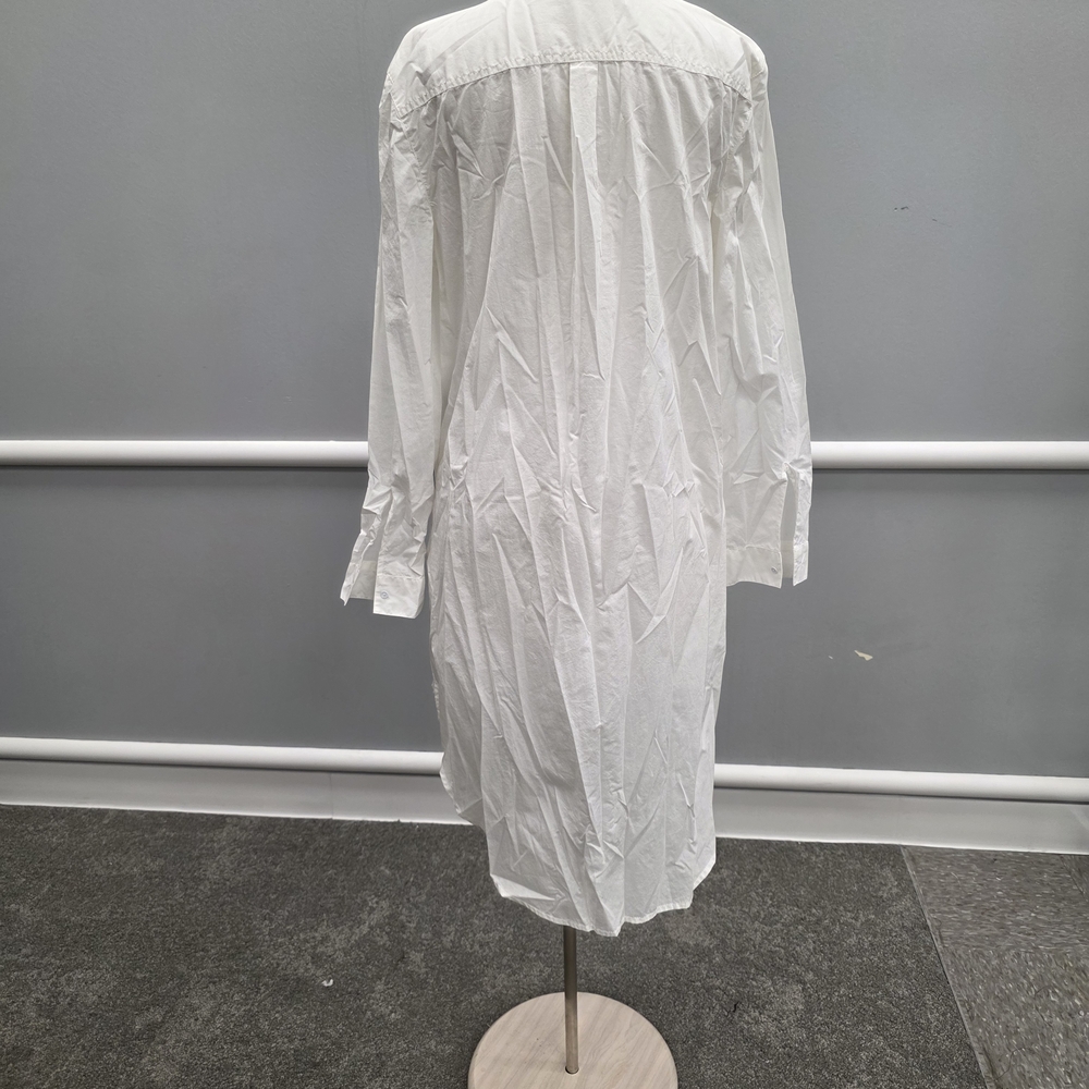 Calvin Klein Jeans Crisp White Long Sleeve Dress - Picture 6 of 10